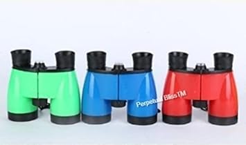 Laxmi Collection Perpetual Bliss Kid's Outdoor Observing Spy Gear/Folding Binoculars for Birthday - Pack of 3