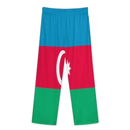 Pyjama femme drapeau Azerbaïdjan : ensemble confortable ouvert devant à boutons - 5