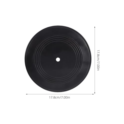Discos de vinilo de material resistente y estilo indie pack de 5 piezas para habitaciones 3