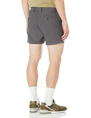 Image of Amazon Essentials Men's Slim-Fit 5 inch Flat-Front Comfort Stretch Khaki Chino Shorts with Elastic Waistband