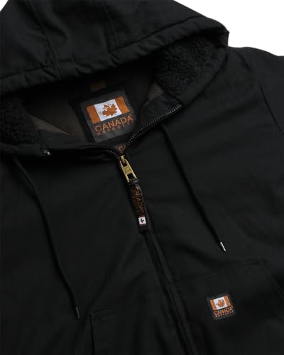 CANADA WEATHER GEAR Men's Winter Puffer Coat - Heavyweight Insulated Quilted Outerwear Bubble Jacket for Men (Sizes: M-XXL)3