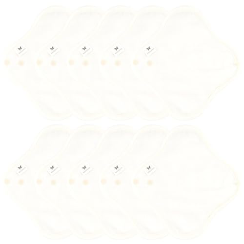 AENUANCE(エニュアンス) 布ナプキン おりもの用 軽度尿失禁用シート 10枚 セット 薄型 吸水ナプキン 吸水 2cc SS 防水なし AESST-10P-V08