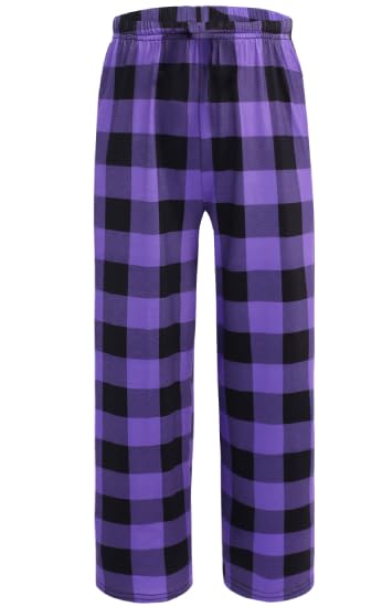 Ekouaer Girls Soft Pajamas Pants Cute Print Pattern PJ Bottoms Lounge Pants