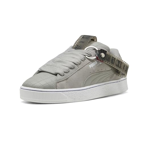 PUMA Mens F1 Suede XL 75 Lace Up Sneakers Shoes Casual - Grey - Size 6.5 M2