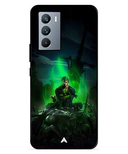 Image of Premium Anime 1 Case for iQOO 9 SE (Glossy Finish) Soft-Touch Metal TPU Back Cover, Shockproof, Designer, Aesthetic Mobile Phone Case