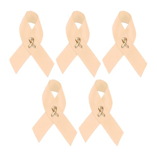 Image of 1 /2 /5 /10 /25 /50 /100pcs Satin Awareness Ribbon Pins (Pick your color), for Cancer & Disease Awareness, Bulk Quantities for Fundraising, Events, Gift Giving