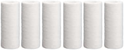 Hydronix SDC-45-1005 Sediment Polypropylene Water Filter Cartridge 6 Pack