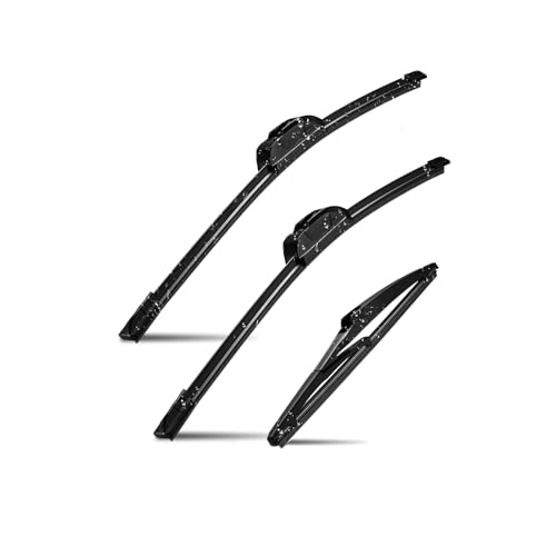 3 Wipers Factory Replacement for Dodge Durango 2011-2018 Original Equipment Windshield Wiper Blades Set 22"+21"+12" (Set of 3) U/J HOOK by NAVOTY - Used condition - US$14.61