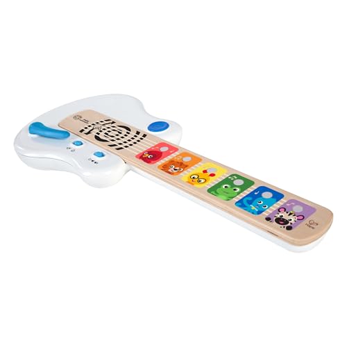 Image of Baby Einstein Strum Along Songs Magic Touch Wooden Toy Guitar with Whammy Bar, Montessori Musical Learning Toy with Lights, 12mo+, Standard (Pack of 6)