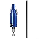 Rehoetom Rohr- und Ventilausdreher für hartnäckige Armaturen, Werkzeug zum Entfernen von gehärtetem Stahl mit Anti-Rutsch-Spirale, passend für 1/2, 3/4, 1 Zoll Rohre, für Sanitär-Reparaturen