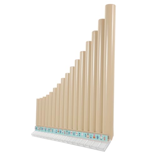 VANZACK Musical Education Instrument Polished c Key Pan Flute for Boys and Girls Safe Tasteless Material Beginner's Choice