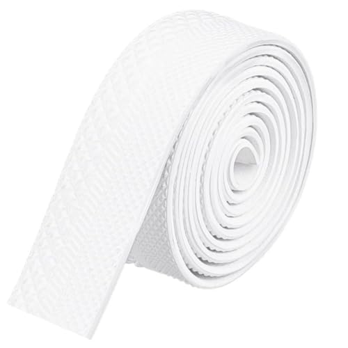 BENECREAT Semelle en caoutchouc pour chaussures de sport, réparation de chaussures de sport, loisirs créatifs, blanc pur, 1 Inch
