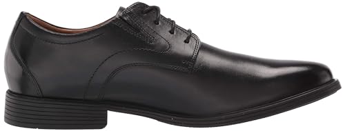 Clarks Clarks Men's Whiddon Plain Oxford, Black Leather, 11 Medium US