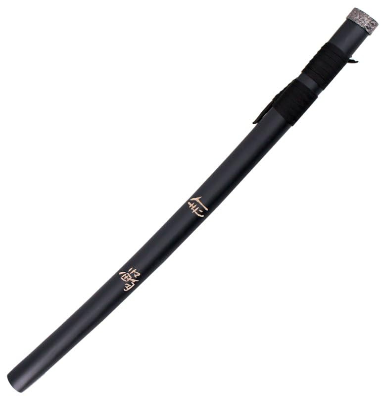 Katana Schwert echt Samurai Schwert aus Stahl mit Einer Scheide und Stand zur Dekoration für einen Sammler oder als Geschenk