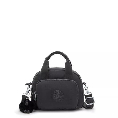 Kipling Defea Mini sac à bandoulière, Noir, 8.75''L x 7''H x 4''D