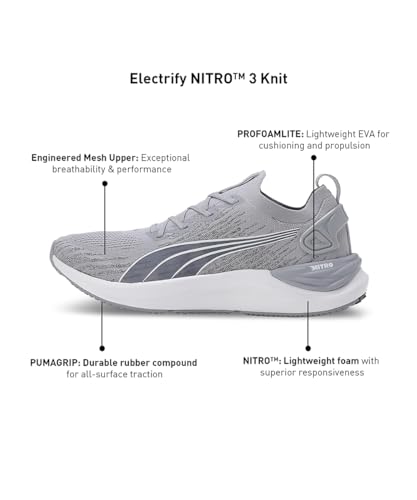 Image of Puma Men Electrify Nitro 3 Knit Running Shoe