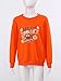 Lorilida Unisex Kids Carnival Party Roly Play Pumpkin Sweatshirt Long Sleeve Fancy Dress Up Costume Top A Orange 7-8 Years