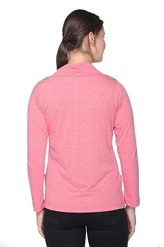 Image of In Love Women's Cotton Blend Front Open Shrug with Pockets | Cotton fabric - lightweight front-open shrug for summer layering