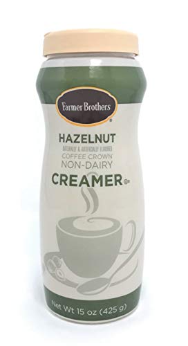 Farmer Brothers Hazelnut Non-Dairy Coffee Creamer, 15 oz