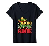 Photo Gallery donna nacho average auntie funny festa messicana del cinco de mayo maglietta con collo a v Photo Gallery donna nacho average auntie funny festa messicana del cinco de mayo maglietta con collo a v