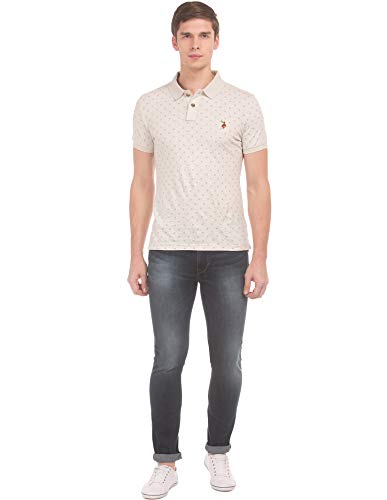 Image of USPOLO Men's Mid Rise Slim Fit Jeans
