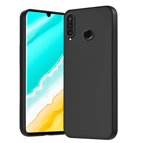 Agedate Handyhülle für Huawei P30 Lite Hülle Antikratzer Upgraded Kameraschutz Anti-Schock Anti-Rutsch Schutzhülle Unterstützt kabelloses Laden Anti-Fingerabdruck Handyhülle für P30 Lite