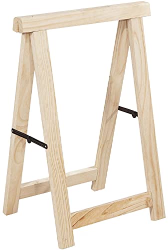 Chevalet CAB015, pin, Bois Naturel, 53 x 75 cm