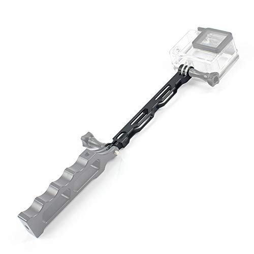 HSU Support de Trépied d'Extension pour GoPro, Adaptateur de Bras d'Extension pour Caméras d'action Hero 12/11/10/9/8/7/6/5/4/3 (Noir