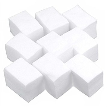 900pcs Belleza Herramientas de uñas esmalte de uñas Remover Wipes uñas Manicura Limpieza Toallitas Papel almohadillas de pelusas algodón