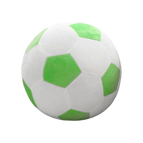 Ruwshuuk Ballons de Foot en Peluche, Coussin en Peluche Ballon de Foot, Ballon de Foot Tout Doux pour Enfant, canapé, Chambre, Salon