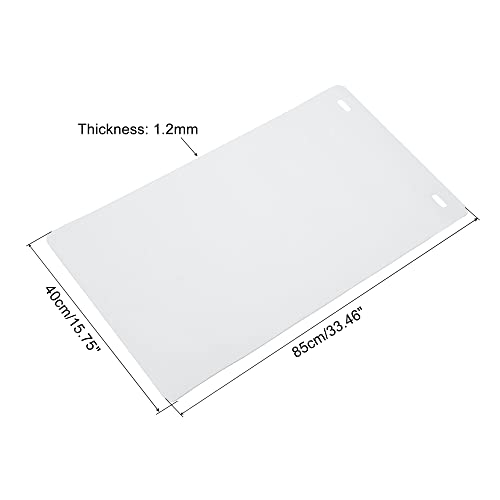 PATIKIL 33x16" EVA Backdrop, 2 Pack White/Black Soft Photo Background for Light Box Small Products Photography Studio - Image 2