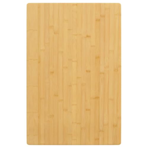 Image of Bamboo Desk Table Top, Universal Solid One-Piece Table Top Suitable for Coffee Tables, Side Tables, Bar Tables, Telephone Tables, Console Tables, 23.6 inchx39.4 inchx0.6 inch,-369