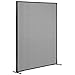Global Industrial Office Partition Panel, 48.25 Inch Width x 60 Inch Height, Gray, Freestanding, Build Your Own Office Design System