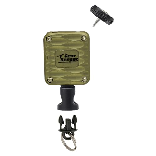 Micro rétracteur de pêche Gear Keeper attache rétractable aluminium pour pince
