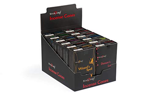 Stamford Mythical Incese Cones Gift Set 12 Packs X 15 Cones | Best For Meditation, Yoga, Aromatherapy, Relaxation| #TOP1
