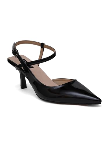 Image of SHERRIF Women Polyurethane (PU) Pointed Toe Fashion Sandalwith Stiletto Heel