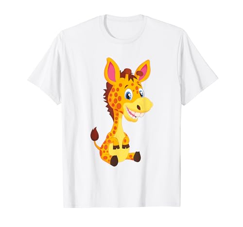Animal zoológico niños jirafa Camiseta