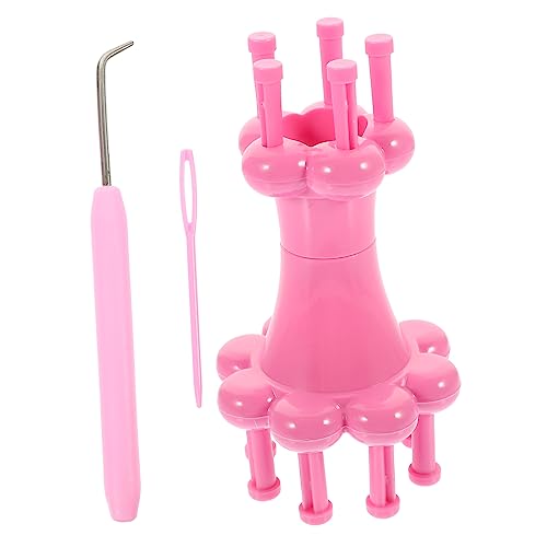ERINGOGO Professional Weaving Spool Loom Knitter Yarn Kit for Crocheting Loom Knit Hook for Beginners