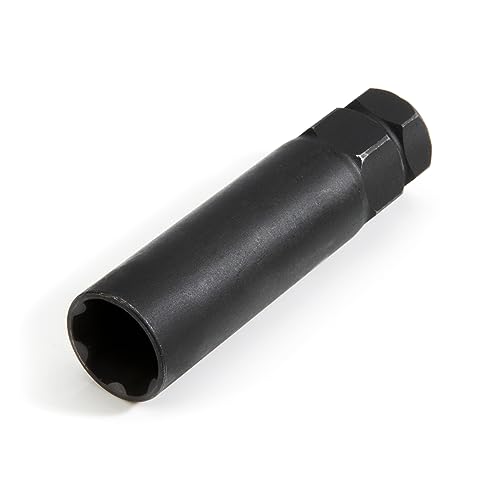 Steelman Pro 6-Spline 45/64-Inch Socket-Style Locking Lug Nut Key Removes Spline-Style Aftermarket Lug Nuts Durable Thin-Walled