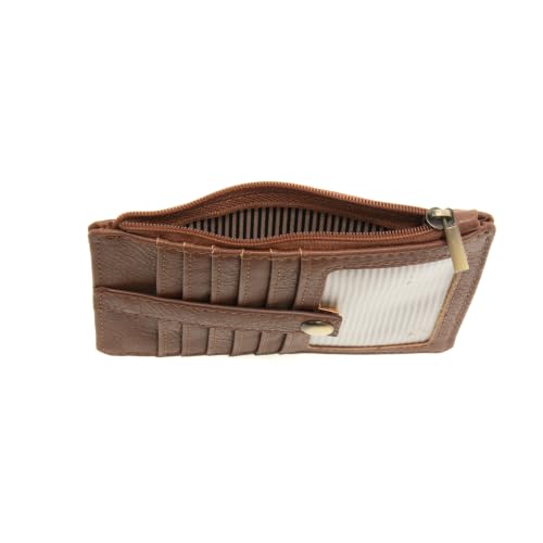 Image of Joy Susan Women's Fashion New Penny Mini Travel Wallet - Walnut