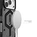 URBAN ARMOR GEAR UAG Designed for iPhone 17 Pro Case Pathfinder Clear - Compatible with MagSafe Military Grade Protective Cover, Ash/Black