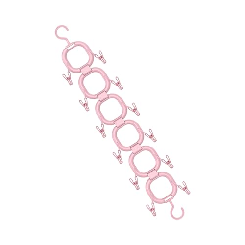 簡単設置クローゼットオーガナイザー小スペース用PPハンガースカーフアクセサリー収納壁掛けオーガナイザー