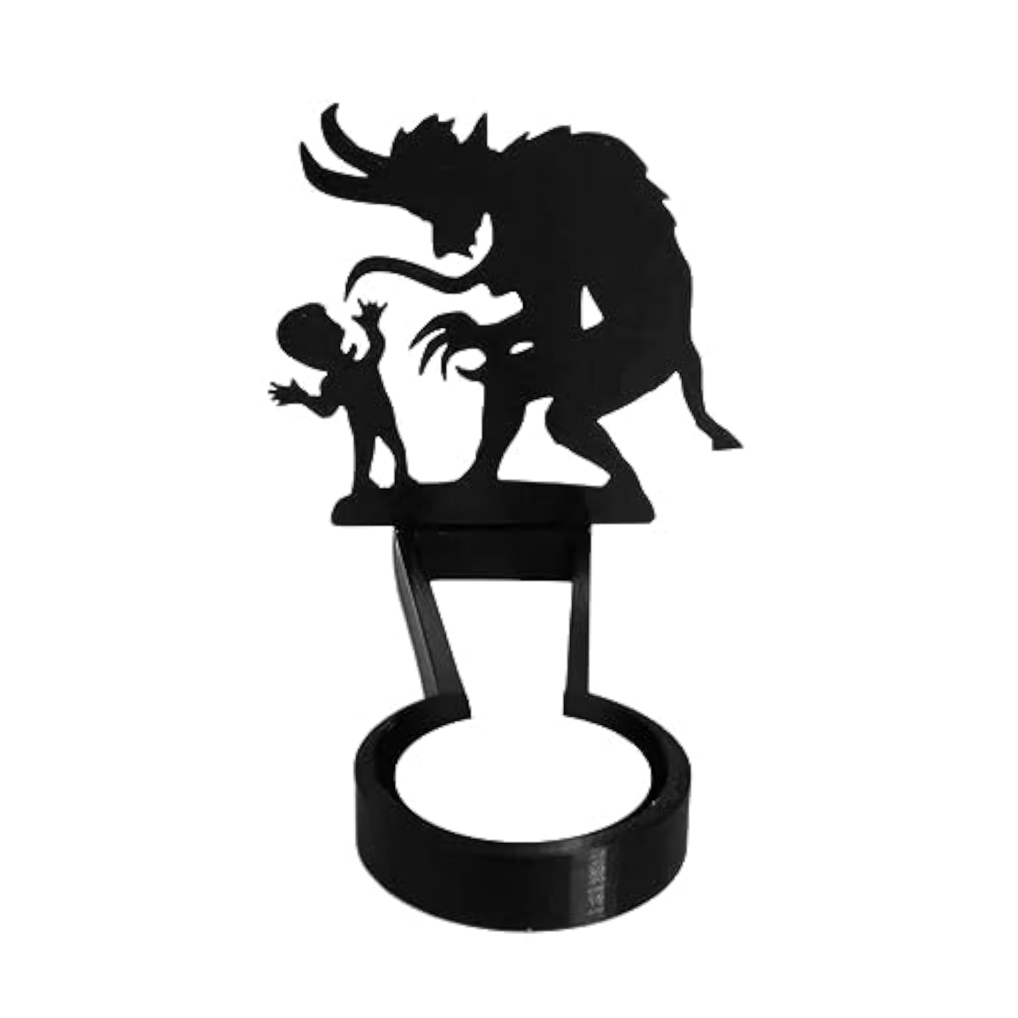 Shadow Candle Holder Art Candlestick Projection, Theme Bars
