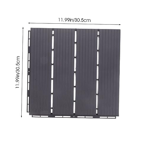 Azulejos entrelazados de vinilo resistente para suelos de exterior de alta durabilidad 3