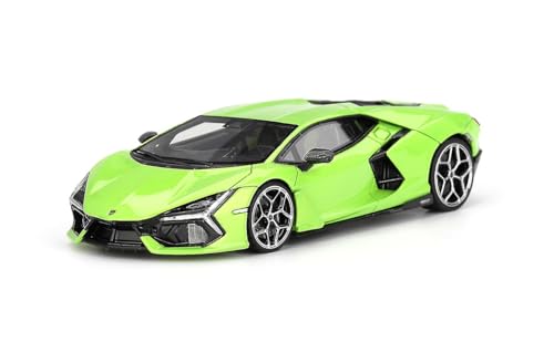 Lamborghin Revuelto Verde Selvans escala 1:43 miniatura 2