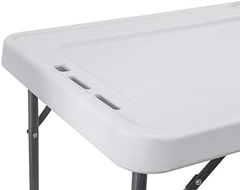 Folding Portable Fish Fillet & Hunting & Cutting Table with Sink Faucet (114.5 * 59 * 94.5cm)