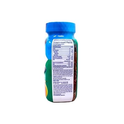 Vitafusion Fiber Well Fit Sugar Free Supplement Gummies, Berry & Peach Flavors, 90 ct (Pack of 2)