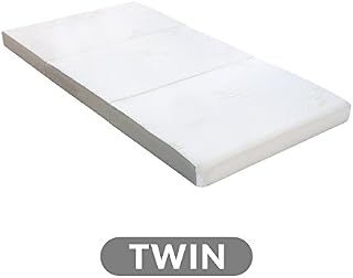 Milliard Tri Folding Mattress with Washable Cover, Twin