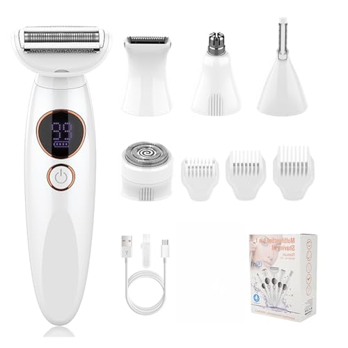 Rasoir Elios Femme 5 En 1 rasoirs électriques étanches IPX7