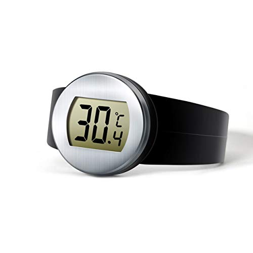 Preisvergleich Produktbild Tree-on-Life Digital LCD Rotwein Flaschenthermometer Elektronische Weintemperaturanzeige Uhr Auto Flaschenthermometer Wein Werkzeuge TM-5